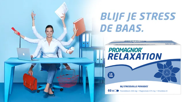 Blijf je stress de baas.
